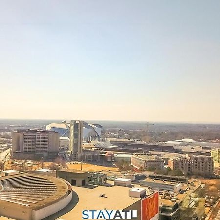 High Rise Downtown Condo With Skyline View Atlanta Luaran gambar